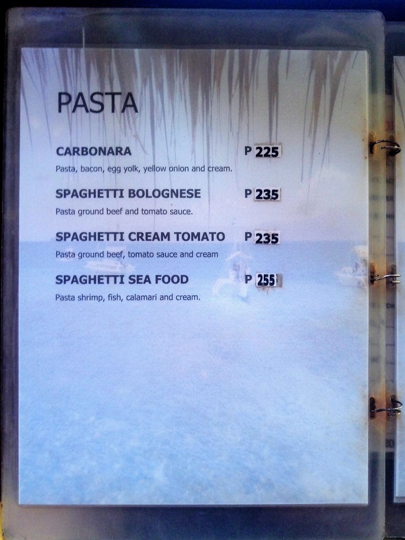 Cebu Moalboal RestoBar Coconuts февраль 2019