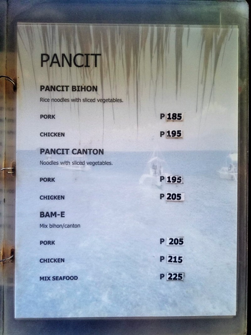 Cebu Moalboal RestoBar Coconuts февраль 2019